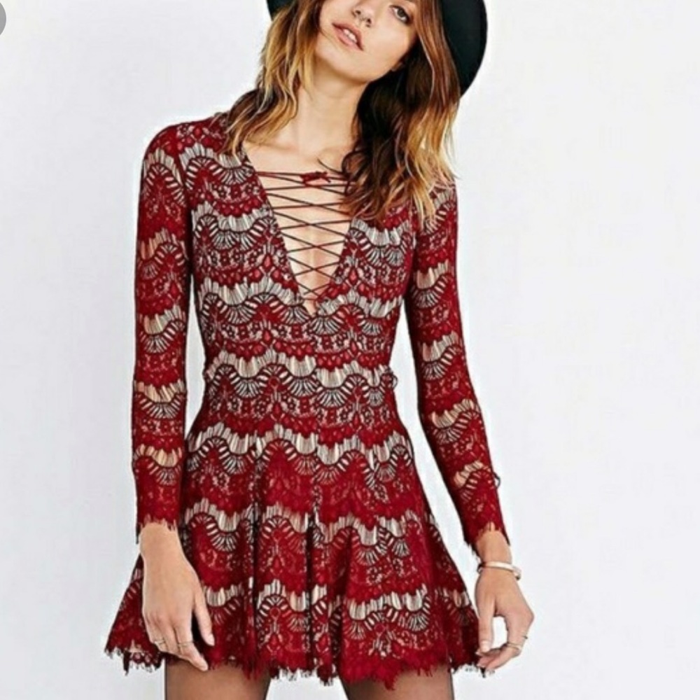 VIVID LONG SLEEVE DRESS